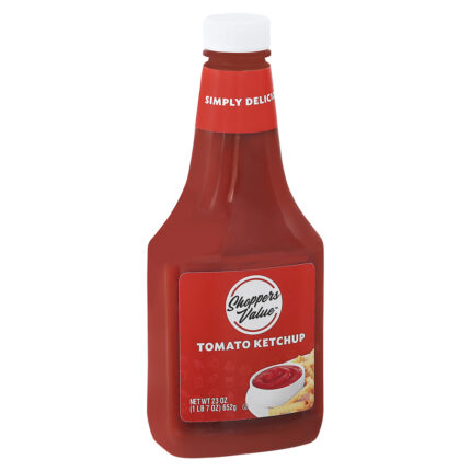Shoppers Value, Tomato Ketchup, Case Of 16, 23 Oz