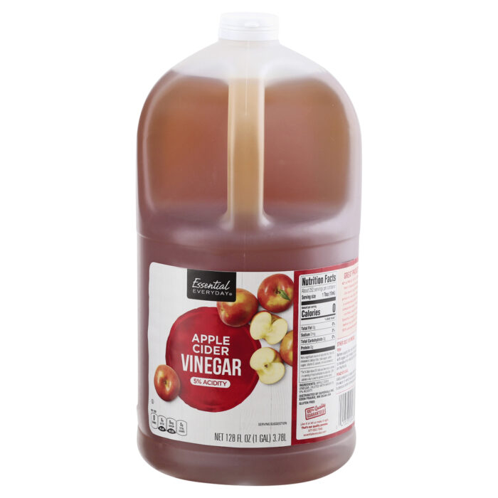 Essential Everyday, Apple Cider Vinegar, Case Of 4, 128 Fl Oz - Image 1