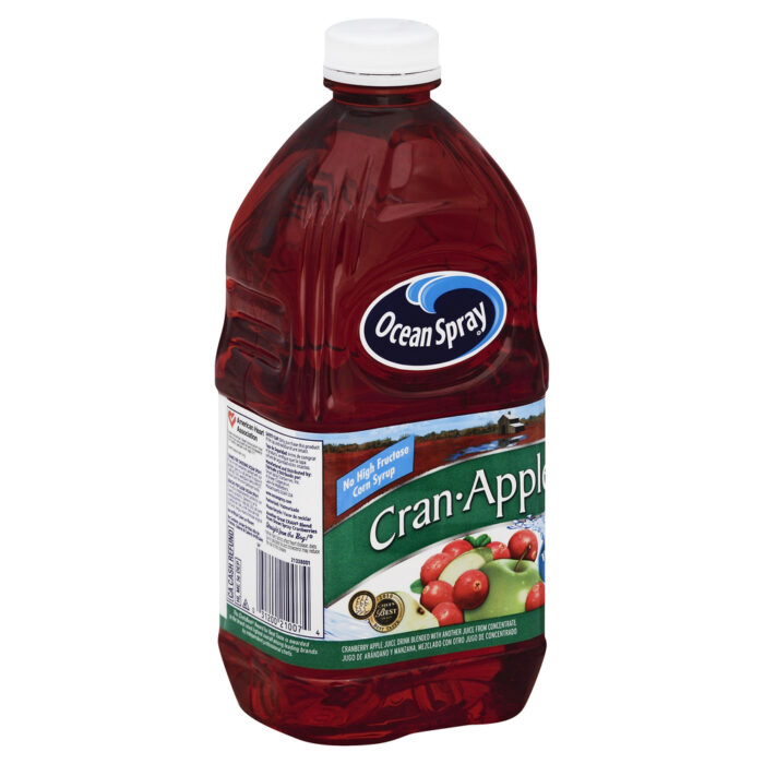 Ocean Spray, Cranapple Juice Drink, Case Of 8, 64 Fl Oz - Image 1
