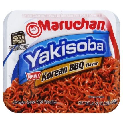 Maruchan, Yakisoba Korean Bbq, Case Of 8, 4.12 Oz