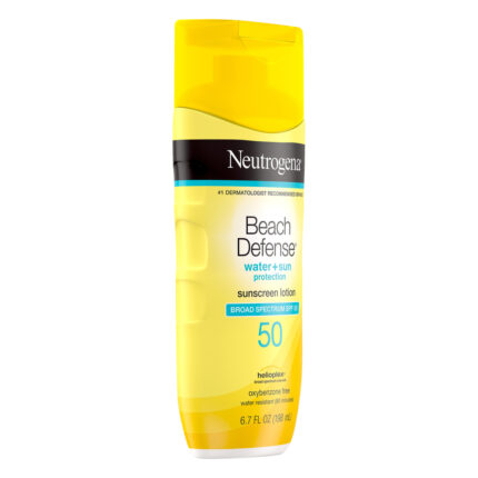 Neutrogena, Beach Defense Broad Spectrum Spf 50 Sunscreen Lotion, Case Of 3, 6.7 Fl Oz