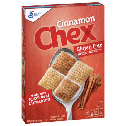 General Mills, Cinnamon Breakfast Cereal Gluten Free, Case Of 6, 12 Oz