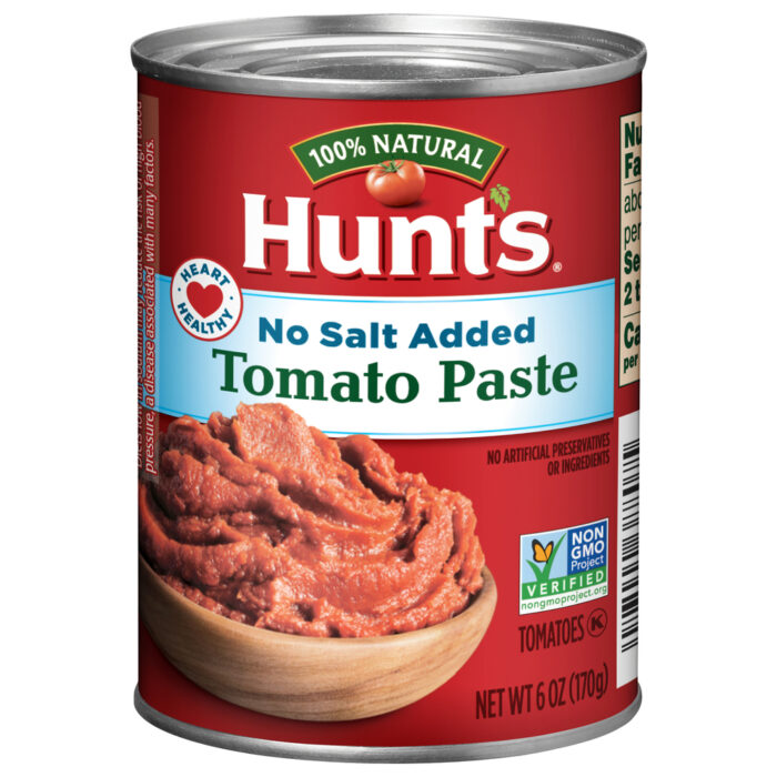 Hunt'S, Tomato Paste No Salt Added, Case Of 24, 6 Oz - Image 1