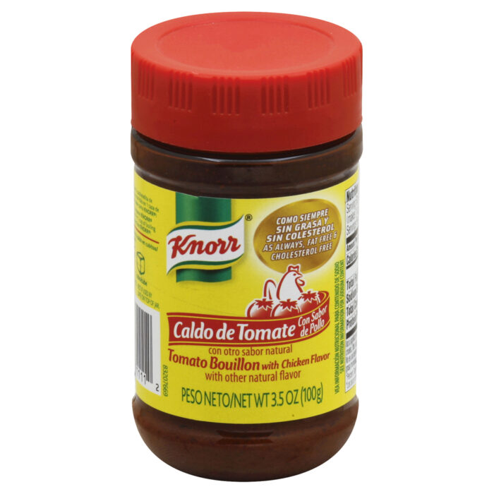 Knorr, Tomato Bouillon With Chicken Flavor, Case Of 24, 3.5 Oz - Image 1