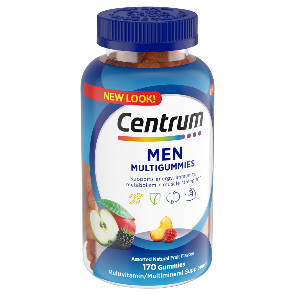cd4474f7687745c2872b9a6000a223bf3Fsize3D1000_Syndigo.jpg Centrum, Multigummies Men Assorted Natural Fruit Flavor, Case Of 3, 170 Ct - Image 1