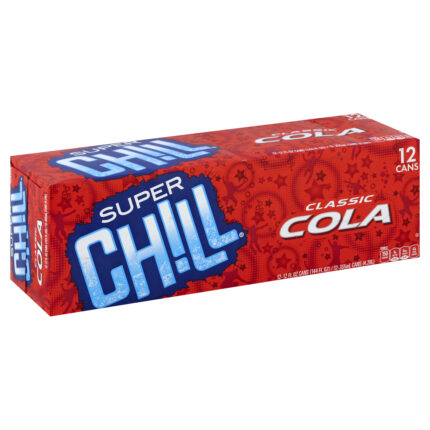 Super Chill, Classic Cola, Case Of 2, 144 Fl Oz