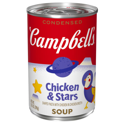 Campbell'S, Condensed Chicken And Stars Soup, Case Of 12, 10.5 Oz