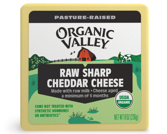 Ogval Cheddar,Og2,Sharp,Raw 8 Oz - Image 1
