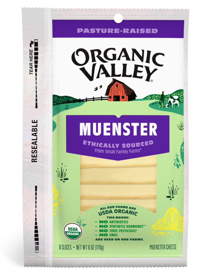 Ogval Sliced,Og2,Muenster 6 Oz - Image 1