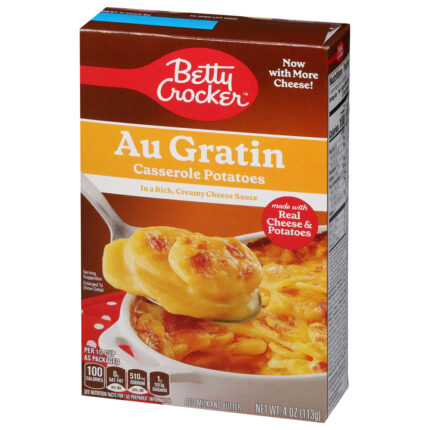Betty Crocker, Au Gratin Casserole Potatoes, Case Of 12, 4 Oz