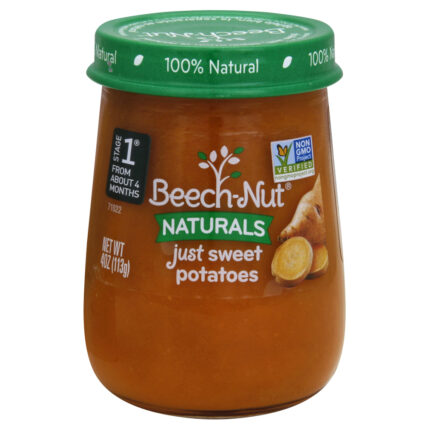 Beech-Nut, Beech Nut Just Sweet Potatoes, Case Of 10, 4 Oz