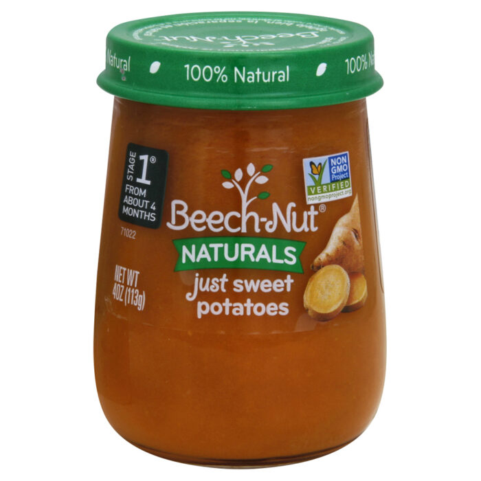 Beech-Nut, Beech Nut Just Sweet Potatoes, Case Of 10, 4 Oz - Image 1