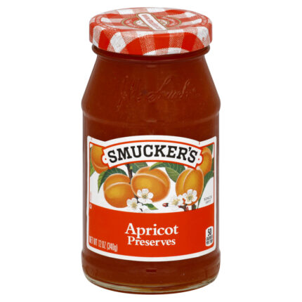 Smucker'S, Apricot Preserves, Case Of 12, 12 Oz