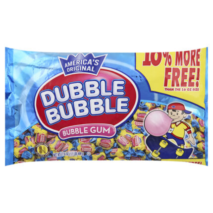 Dubble Bubble, Gum, Case Of 24, 17.6 Oz