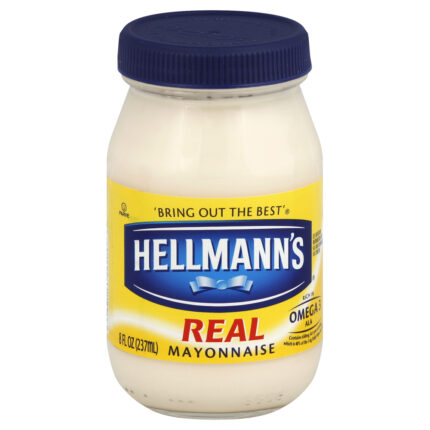 Hellmann'S, Real Mayonnaise, Case Of 12, 8 Fl Oz