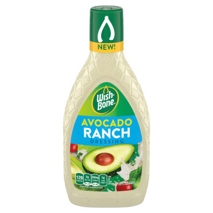 Wish-Bone, Avocado Ranch Dressing, Case Of 6, 15 Fl Oz