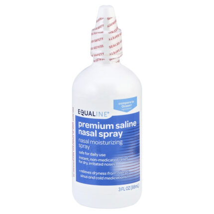 Equaline, Nasal Spray Premium Saline, Case Of 6, 3 Fl Oz
