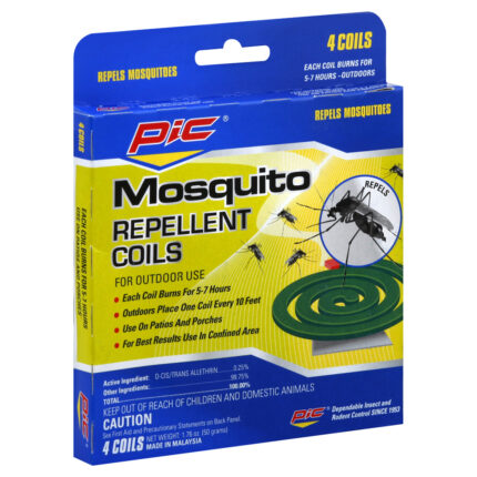 Pic, Mosquito Repellent Coils, Case Of 36, 4 Pk
