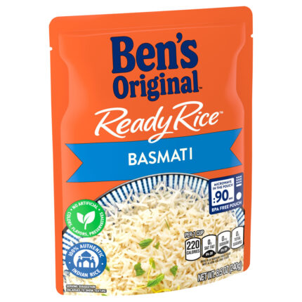 Ben'S Original, Ready Rice Basmati Rice, Case Of 12, 8.5 Oz