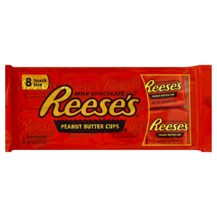 Reese'S, Snack Size Peanut Butter Cups, Case Of 36, 4.4 Oz