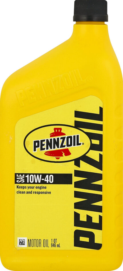 Pennzoil, Motor Oil Sae 10W-40, Case Of 6, 32 Fl Oz