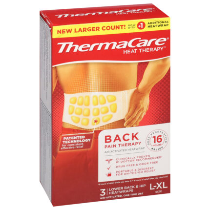 Thermacare, Back Pain Therapy, Case Of 3, 3 Ct
