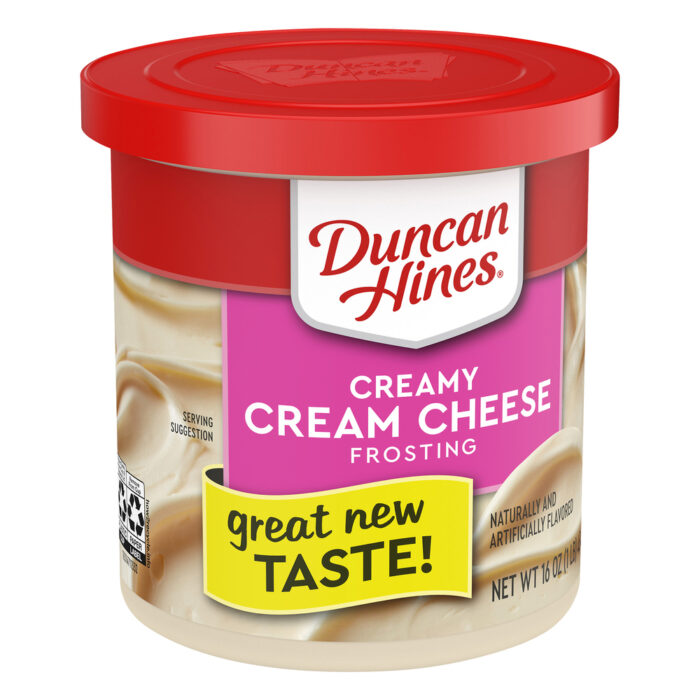 Duncan Hines, Creamy Cream Cheese Frosting, Case Of 8, 16 Oz - Image 1