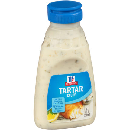 Mccormick, Tartar Sauce Bottle, Case Of 6, 8 Fl Oz