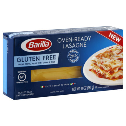 Barilla, Gluten Free Oven Ready Pasta, Case Of 12, 10 Oz