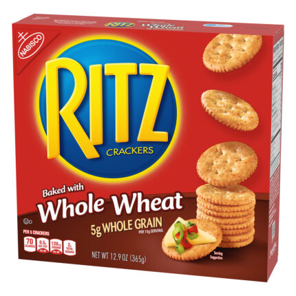 Ritz, Whole Wheat Crackers, Case Of 12, 12.9 Oz