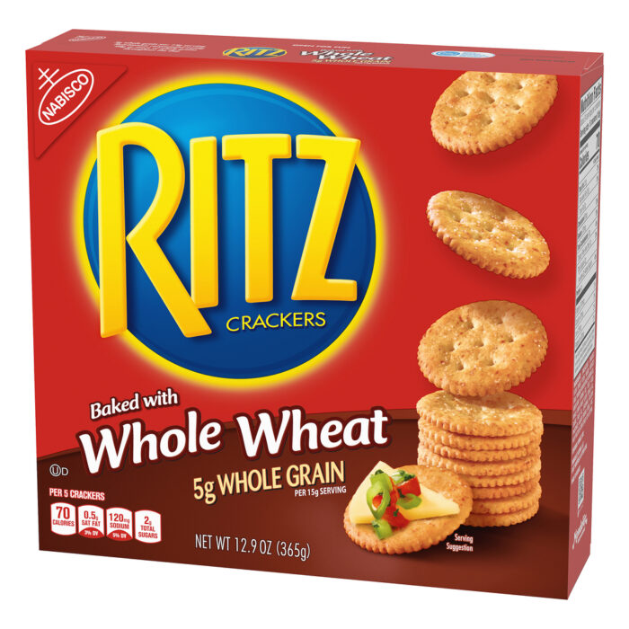Ritz, Whole Wheat Crackers, Case Of 12, 12.9 Oz - Image 1