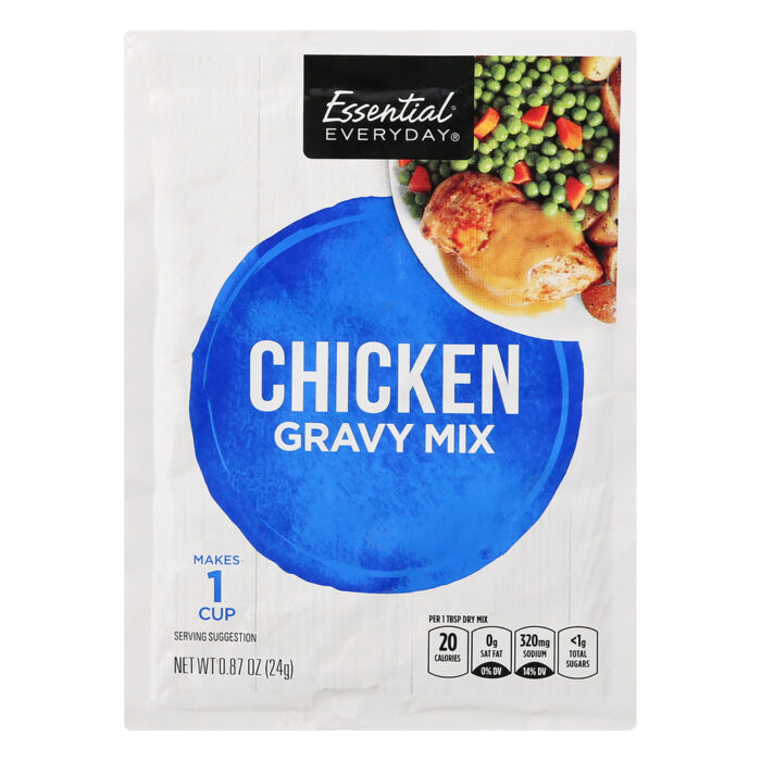 Essential Everyday, Gravy Mix Chicken, Case Of 24, .87 Oz - Image 1