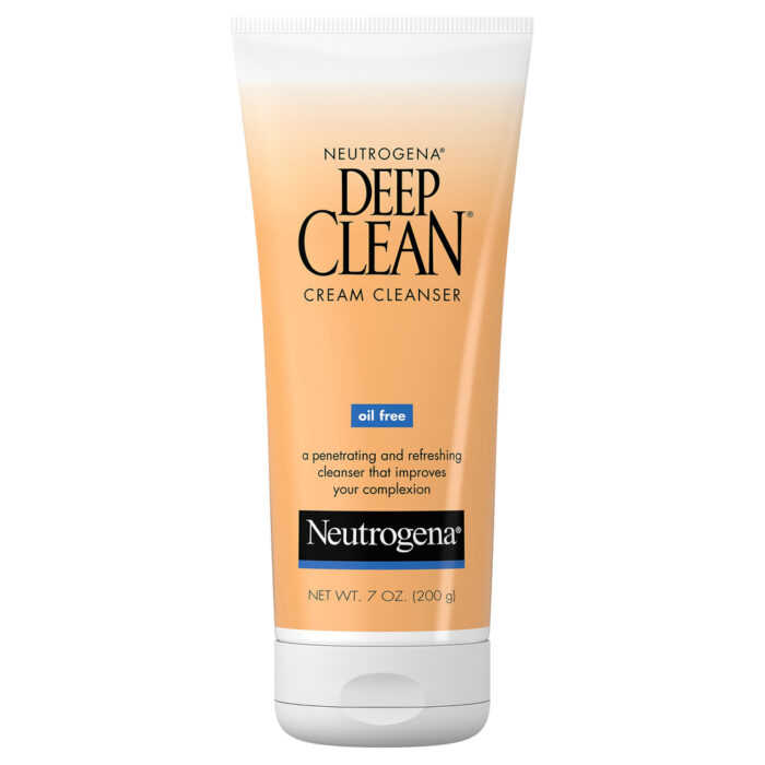 Neutrogena, Deep Clean Oil-Free Cream Cleanser, Case Of 3, 7 Oz - Image 1