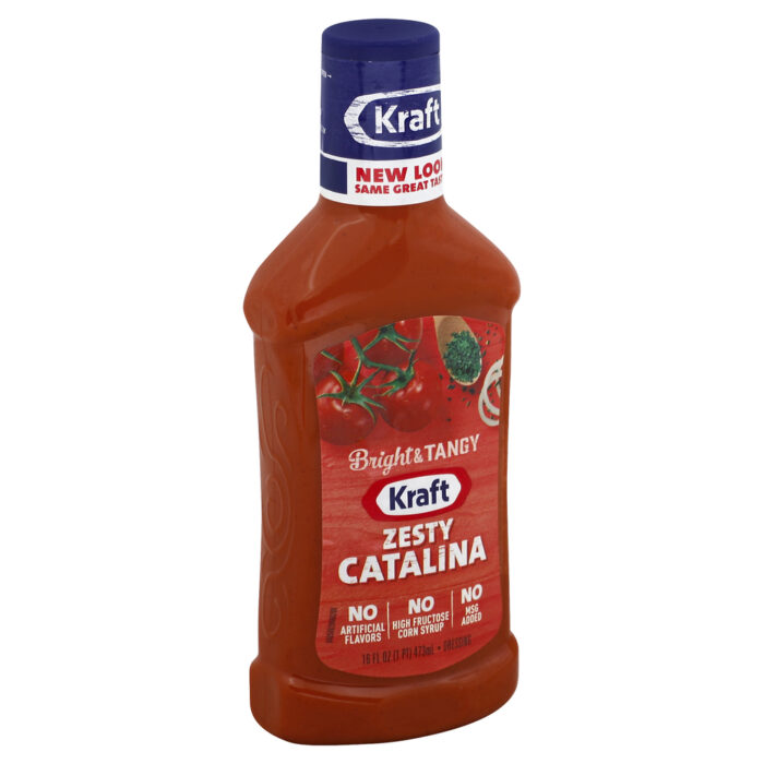 Kraft, Zesty Catalina Dressing Bottle, Case Of 6, 16 Fl Oz - Image 1