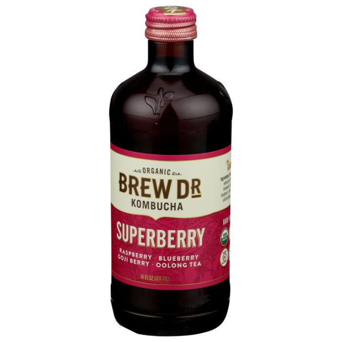 Brewdr Kombucha,Og2,Superberry 14 Fz - Image 1