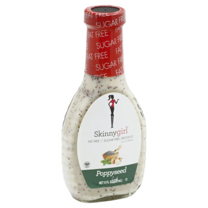 Skinny Girl, Dressing Poppyseed, Case Of 12, 8 Oz