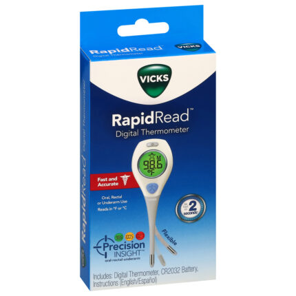 Vicks, Rapidread Digital Thermometer, Case Of 3, 1 Ct
