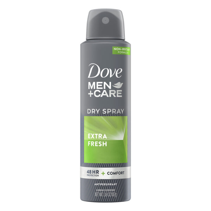 Dove, Men + Care Fresh Antiperspirant Dry Spray, Case Of 3, 3.8 Oz - Image 1