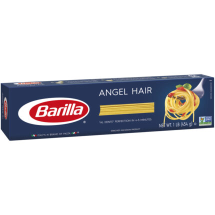 Barilla, Angel Hair Pasta Box, Case Of 20, 16 Oz
