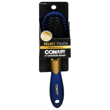 Conair, Velvet Touch Hair Brush, Case Of 3, 1 Ct