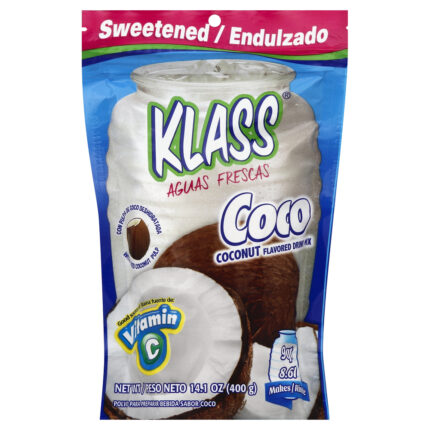 Klass, Coco Coconut Drink Mix, Case Of 18, 14.1 Oz