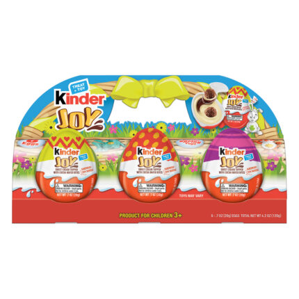 Kinder, Treat And Toy Easter Eggs, Case Of 10, 4.2 Oz