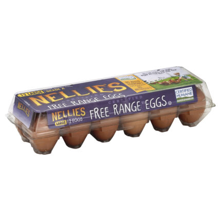 Nellfr Eggs,Large,Free Range 12 Pk