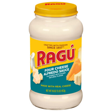 Ragu, Four Cheese Alfredo Sauce, Case Of 12, 16 Oz