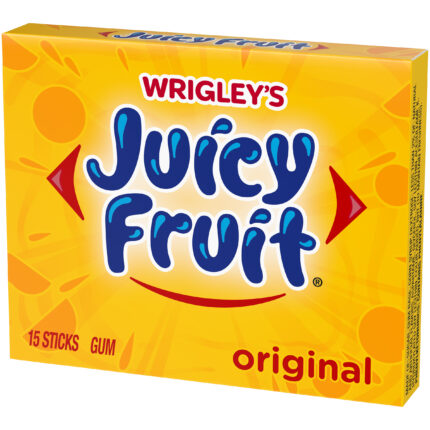 Juicy Fruit, Original Chewing Gum, 15 Pc, Case Of 10, 15 Ct