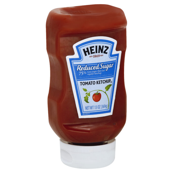 Heinz, Reduced Sugar Tomato Ketchup, Case Of 6, 13 Oz - Image 1
