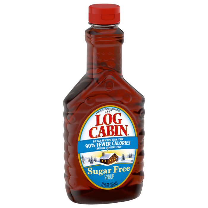 Log Cabin, Sugar Free Syrup, Case Of 12, 12 Fl Oz - Image 1