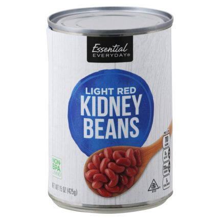 Essential Everyday, Beans Light Red Kidney, Case Of 12, 15 Oz