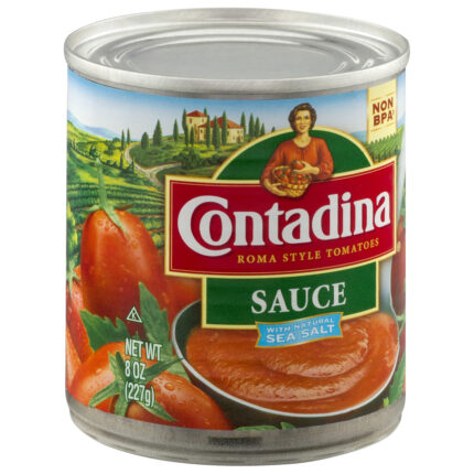 Contadina, With Natural Sea Salt Tomato Sauce, Case Of 48, 8 Oz
