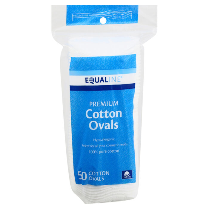 Equaline, Premium Cotton Ovals, Case Of 3, 50 Ct - Image 1
